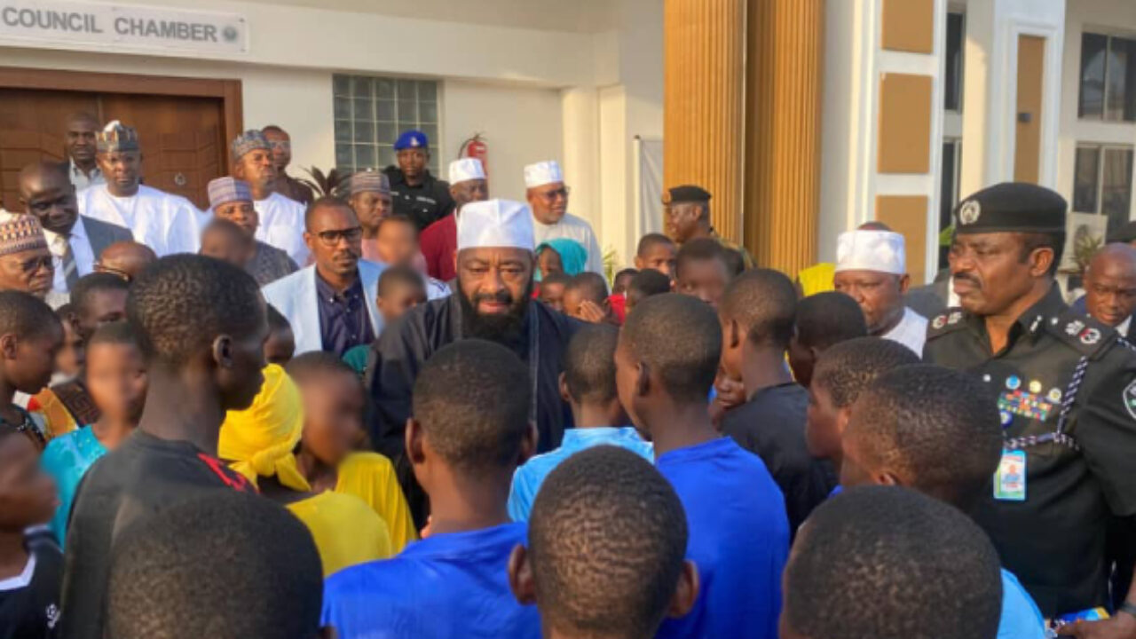 UPDATED: Gov Bago Receives 100 Abducted Niger State Schoolchildren After Release
