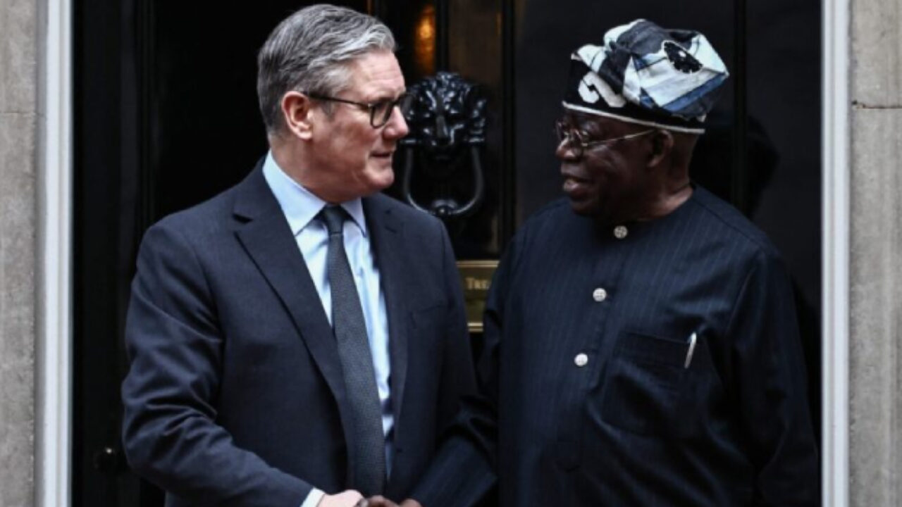Tinubu Meets UK PM Keir Starmer, Urges Stronger Nigeria-UK Collaboration