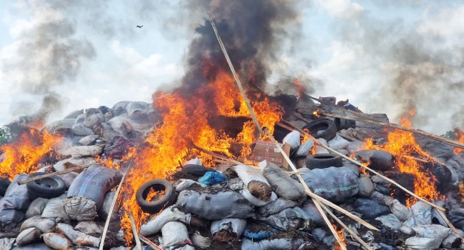 NDLEA Destroys Over 73,000kg Of Illicit Drugs In Edo